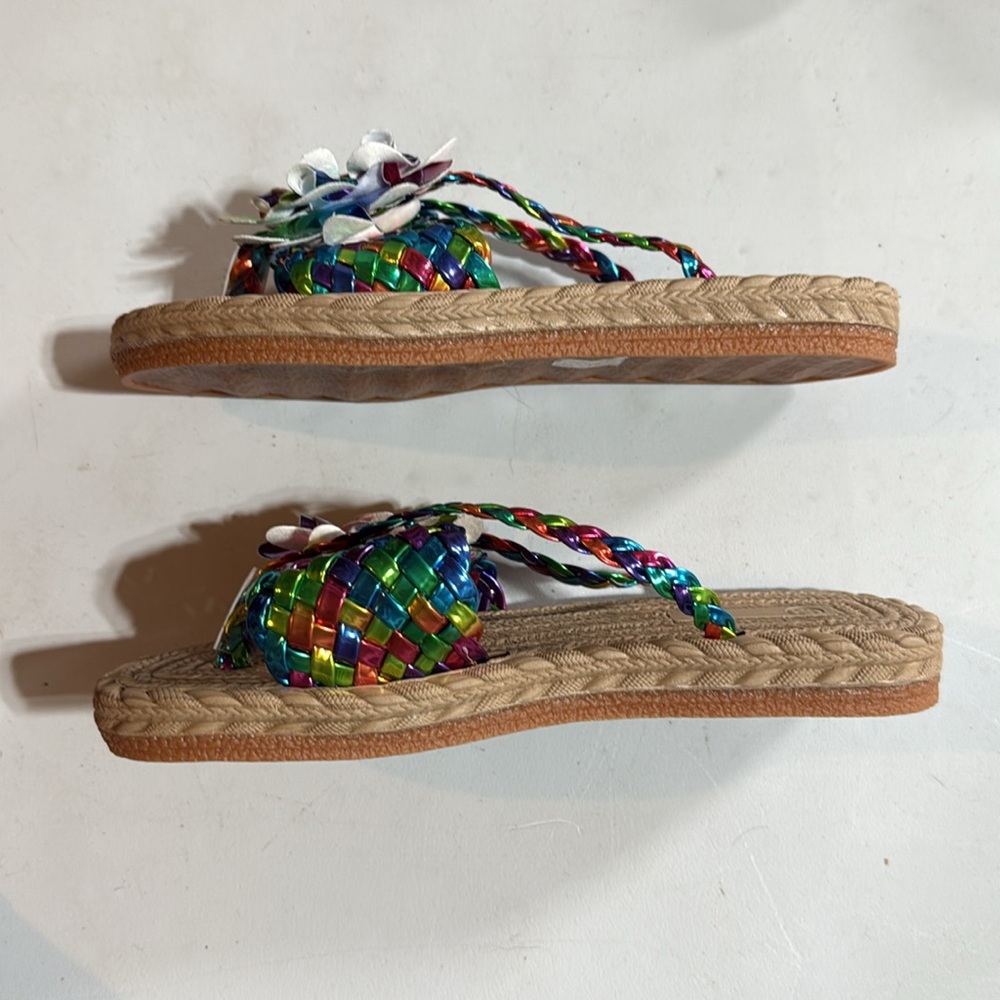 Rainbow Flip Flops - image 6